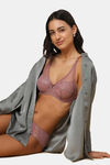 Triumph Padded Wired Full Coverage Super Support Bra - Chocolate Mousse — thumbnail 5